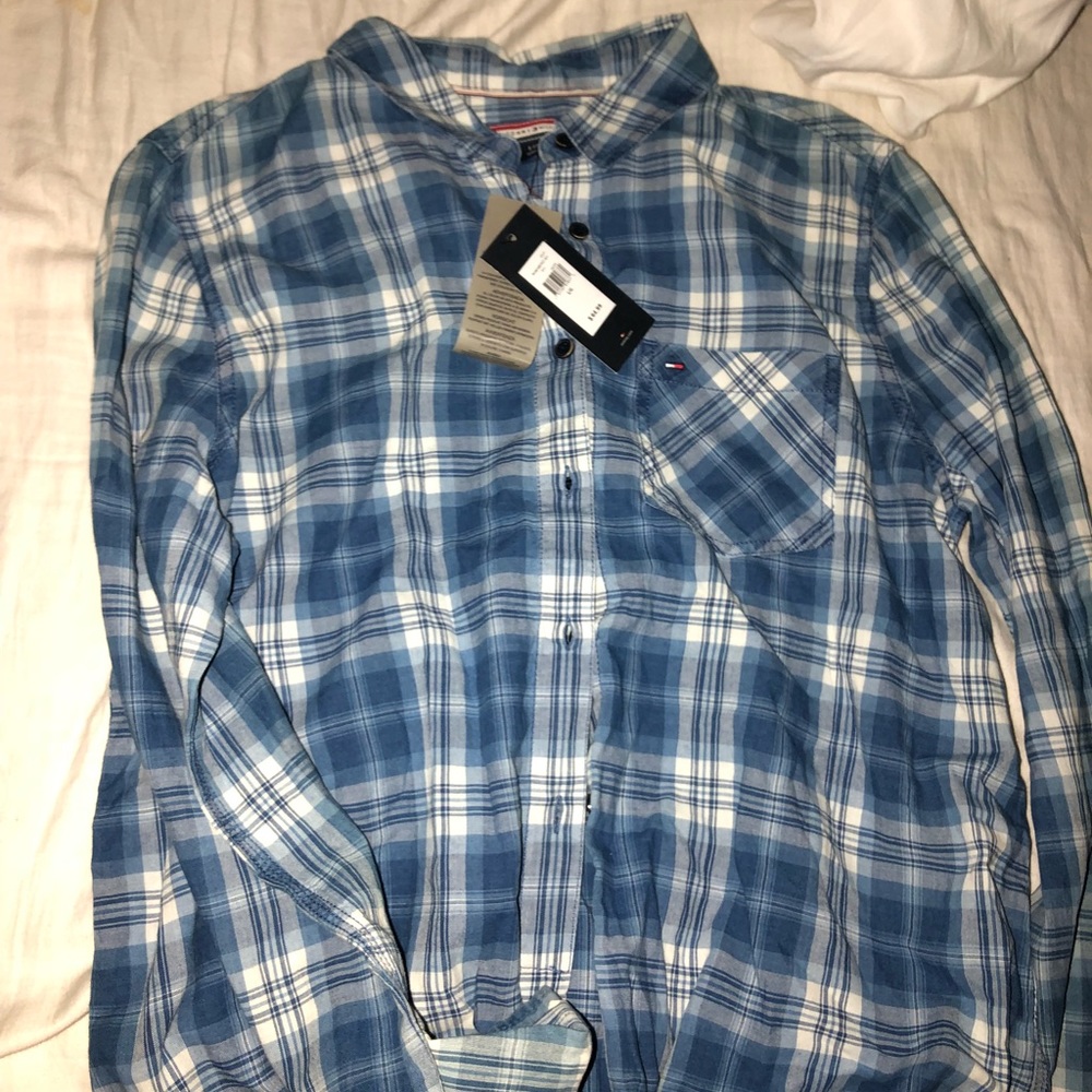 TOMMY HILFIGER TIE FLANNEL